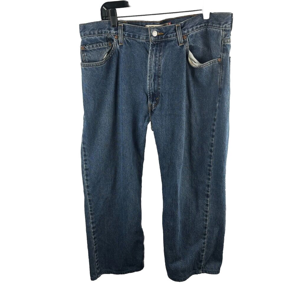 Levi's 550 Jeans Men's Relaxed Altered Hemmed to 38 waist x 24 inseam